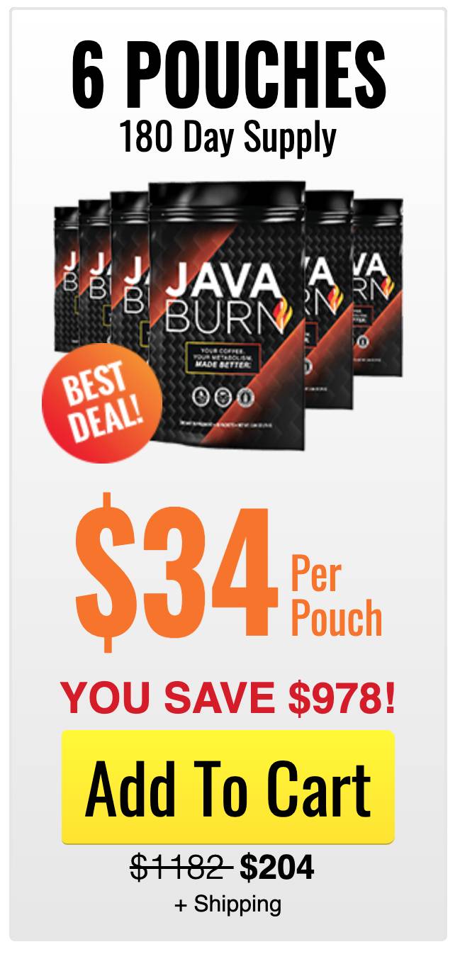 Java Burn - 6 Bottles